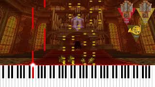 Ganons Tower  Ganons Castle Organ  The Legend of Zelda Ocarina of Time Original Soundtrack [upl. by Eelanej]