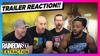 Rainbow Six Extraction trailer REACTION feat DaParty [upl. by Noy540]