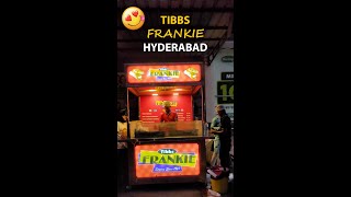 Tibbs Frankie 😋👌🏻 Hyderabad Street Food  Serving Since 1969 zaikahindka [upl. by Alleuqram183]