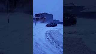 Ford F150 Lightning Rescues Tesla Model 3  Snow Storm [upl. by Ecela]