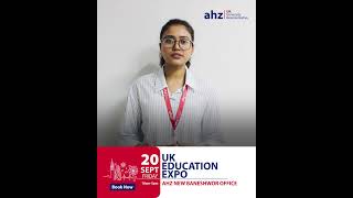 Discover most demanding courses at the UK Education Expo  AHZ [upl. by Limay]