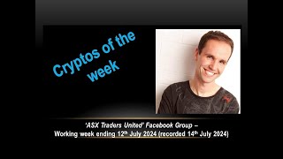 Cryptos of the week 14 Jul 24  Altcoins Lead the Charge Will They Propel BTC and ETH [upl. by Eniretak]