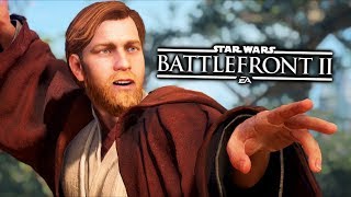 Star Wars Battlefront 2  Funny Moments 27 ObiWan Kenobi [upl. by Noy]