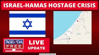 IsraelHamas Hostage Crisis  LIVE Updates amp Gaza News Coverage [upl. by Kinny80]