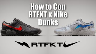 How to buy Nike x RTFKT dunks [upl. by Zahc]