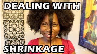 How to Reduce Shrinkage in Natural Hair  Dealing with Shrinkage [upl. by Ruel]