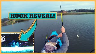 Crappie TROLLING  Kayak Fishing  HOOK REVEAL SPLITSHOT REVIEW [upl. by Fronnia996]