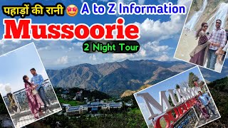 Mussoorie Tour in March  Mussoorie Tourist Places  Mussoorie Tour Guide [upl. by Acire]