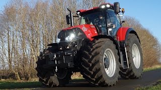 Testdrive CaseIH Optum 270 CVX onboard Trekkerweb eye catcher new primeur [upl. by Eseyt58]