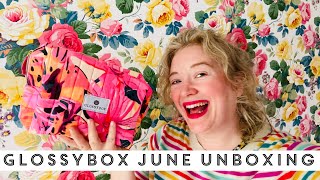 Glossybox June 2024 unboxing You need to see this one 😜 [upl. by Albina]