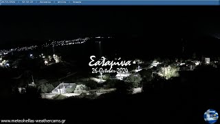 🌄 26October2024 Κάμερα Σαλαμίνας – Στενό Timelapse Timelapsesgr 🇬🇷 [upl. by Franny]