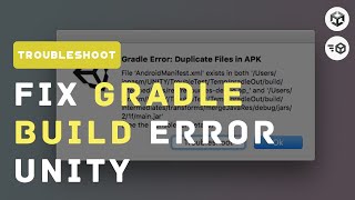 Fix Gradle Build Error Unity Version 2022 And 2021 [upl. by Aridni]