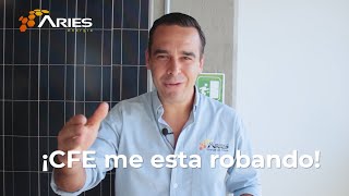 ¿CFE te cambio de tarifa  Aries Energía [upl. by Aivull]