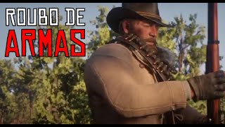 ROUBO DE ARMAS  Red Dead Redemption 2  17 [upl. by Allerim385]