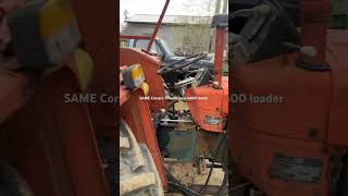 SAME Corsaro 70 with kmw k600 loader [upl. by Blanding491]