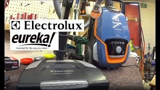 Electrolux UltraOne Deluxe Canister Vacuum review quotEurekaLuxquot [upl. by Adnalohs117]