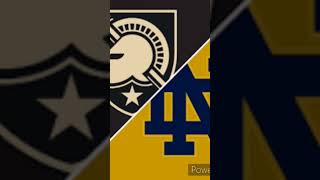 Army vs Notre Dame Predictions armyfootball notredame sportsbetting [upl. by Grani907]