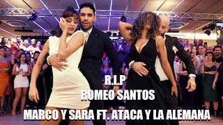 Romeo Santos  RIP  ATACA Y LA ALEMANA  MARCO Y SARA BACHATAVENGERS  BCN BACHATA CONGRESS 2022 [upl. by Enairb720]