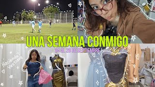 Vlog Una Semana Conmigo ♡  Haciendo vestidos fútbol y michis ♡ [upl. by Pooley]