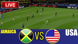 🔴Jamaica x USA LIVE  CONCACAF Nations League Quarterfinal 20242025  Full Match Today eFootball [upl. by Claribel]