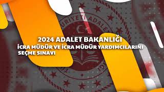 2024 İCRA MÜDÜRLÜĞÜ ve MÜDÜR YARDIMCILIĞI SINAVI Sınavı Bilgilendirme [upl. by Manning]