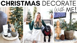 CHRISTMAS DECORATE WITH ME  HOLIDAY DECORATING IDEAS  CHRISTMAS DECORATING IDEAS 2023 [upl. by Ellimahs]