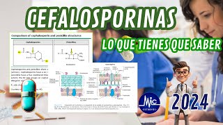 RM24 Antimicrobianos Cefalosporinas Primera segunda tercera y cuarta generación Est MyC [upl. by Oca]