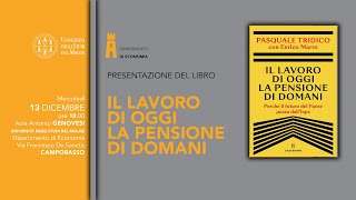 “Lavoro e pensione” Pasquale Tridico all’UniMol relatore al Dipartimento di Economia [upl. by Leiand]