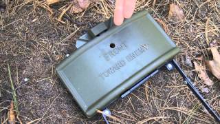 M18A1 Airsoft Claymore Mine Review [upl. by Shutz]