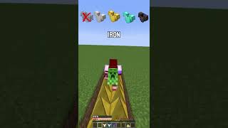 GOLD SPIKE VS PROTECTION 3 CHESTPLATE  MINECRAFT shorts viralvideo [upl. by Laynad]