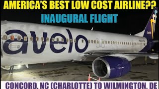 America’s BEST Low Cost Airline  Flying Avelo Airlines Inaugural Flight from NC to DE [upl. by Bainbrudge718]