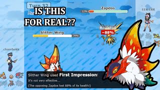 TINTED LENS CHOICE BANDED SLITHER WING ABSOLUTELY SMOKES THE AAA LADDER ON POKEMON SHOWDOWN [upl. by Mata]