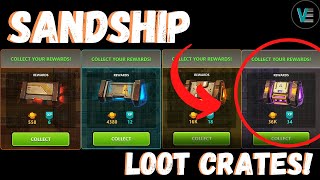 Sandship Crafting Factory Contracts and Loot Crates HD [upl. by Nahsrad]