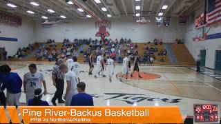 PRB Boys Basketball vs NorthomeKelliher [upl. by Yellhsa841]