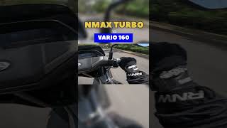 DRAG RACE NMAX TURBO VS VARIO 160🔥 [upl. by Lyrrehs]