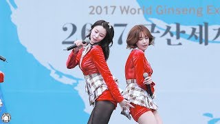 4K 171015 헬로비너스 나라 직캠 난 예술이야 HELLOVENUSNara Fancam 금산세계엑스포 슈퍼콘서트 금산인삼관 By 벤뎅이 [upl. by Frum382]