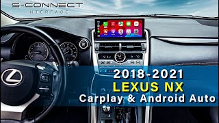 20182021 Lexus NX  SConnect Wireless CarPlay DIY Installation [upl. by Matrona]