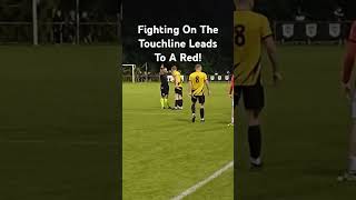 Fighting And Red Card nonleague nonleaguefootball fight Fighting redcard taffswell trefelin [upl. by Figge]