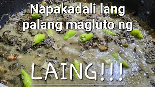 LAING NI MAMSHIE  LAING WITH PORK RECIPE [upl. by Fendig]