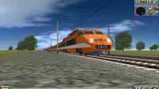 Trainz TGV Trains [upl. by Adria]