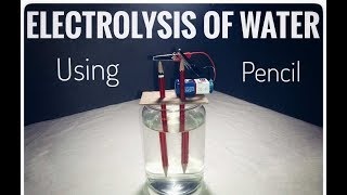 Electrolysis of Water a Simple Experiment [upl. by Nanci249]