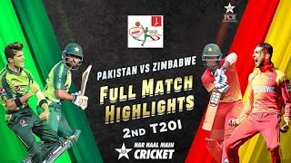 Full Highlights  Pakistan vs Zimbabwe  2nd T20I 2020  PCB  MD2T [upl. by Kelley]