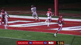 BHS Red Devil Football VS Westborough Highlights [upl. by Drusus650]