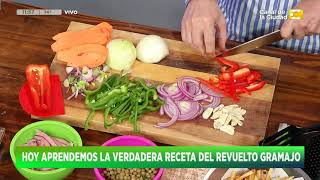 Receta Revuelto Gramajo de Claudio Guarnaccia Parte 1 en Hoy Nos Toca a las Diez [upl. by Llebana90]