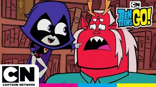 What Is Trigon Scared Of  Teen Titans Go  cartoonnetworkuk [upl. by Adok]