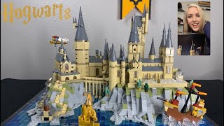 Lego Harry Potter Hogwarts Castle amp Grounds [upl. by Ezalb]