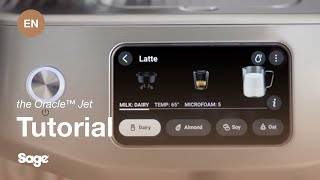 the Oracle™ Jet  Achieve silky microfoam with Auto MilQ technology  Sage Appliances EU [upl. by Vorfeld]