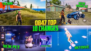 ফ্রী ফায়ার এ💥নতুন কি আসছে🔥OB47 আপডেটে  FREE FIRE OB 47 UPDATE  FREE FIRE NEW EVENT  OB 47 [upl. by Tehcac]