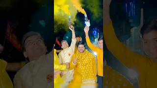 Ishaan bhai ki haldi main humne machaya dhamaal ❤️🤗 wedding haldi brother shortvideo shorts [upl. by Shirley140]