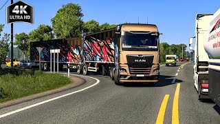 SUPERLINK TRAILER  MAN TGX TRUCK  ets2 150  4K QUALITY [upl. by Sibelle]